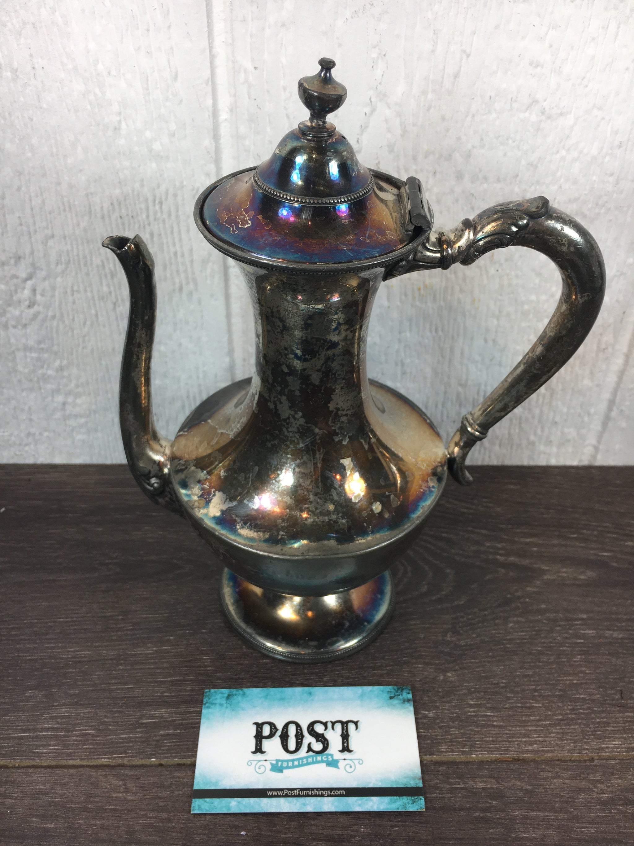 Hartford Antique outlet Silver Plate Teapot Set