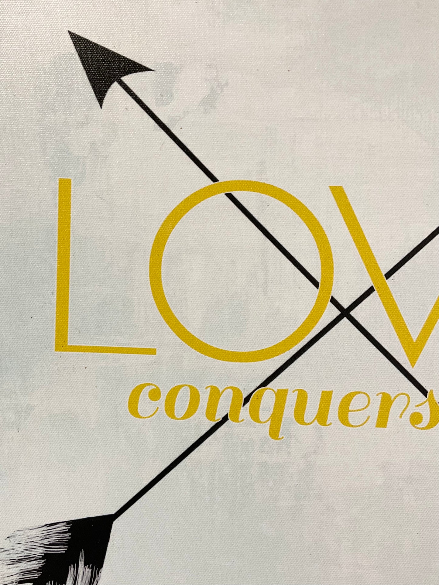 “Love” Canvas Wall Decor