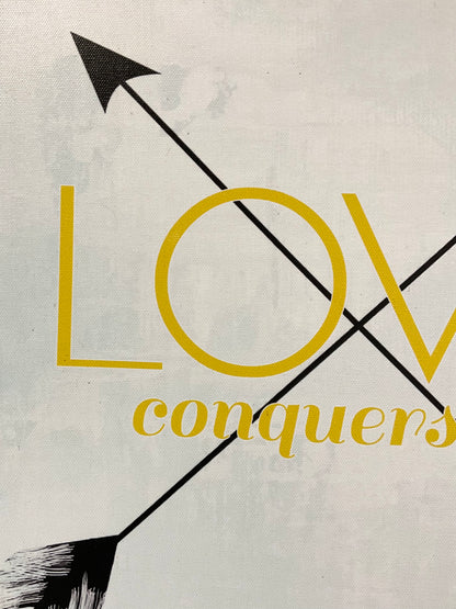 “Love” Canvas Wall Decor