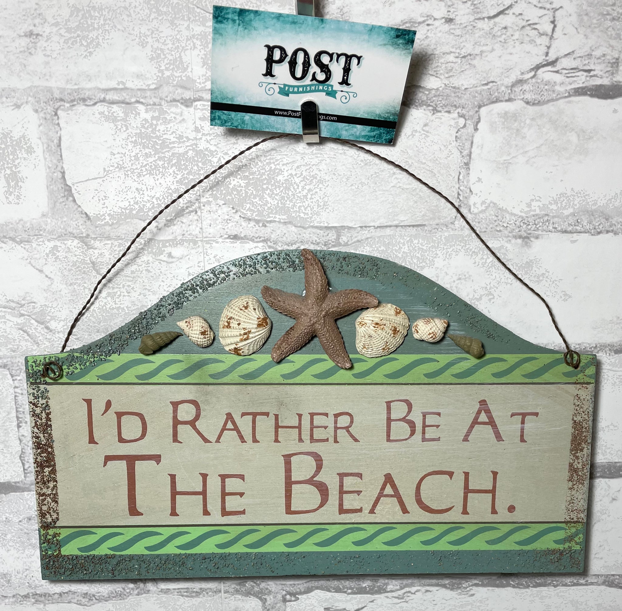 “I’d Rather Be At The Beach” Sign