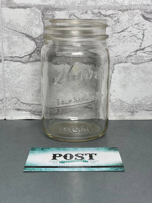 Vintage Kerr Pint Mason Jars