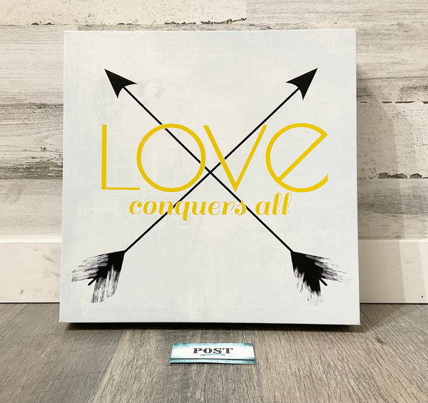 “Love” Canvas Wall Decor