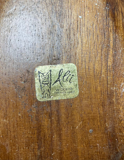 Vintage Wood Pineapple Dish