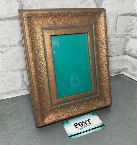 Distressed Faux Bronze Frame