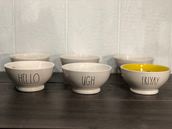 Rae Dunn Cereal / Soup Bowls