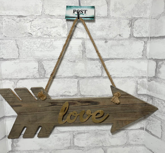 Love Arrow Sign