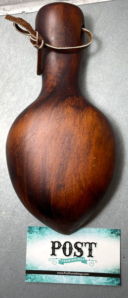 Carved Wood Tiki Scoop