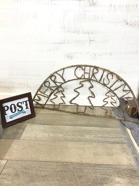 Hanging Christmas Sign
