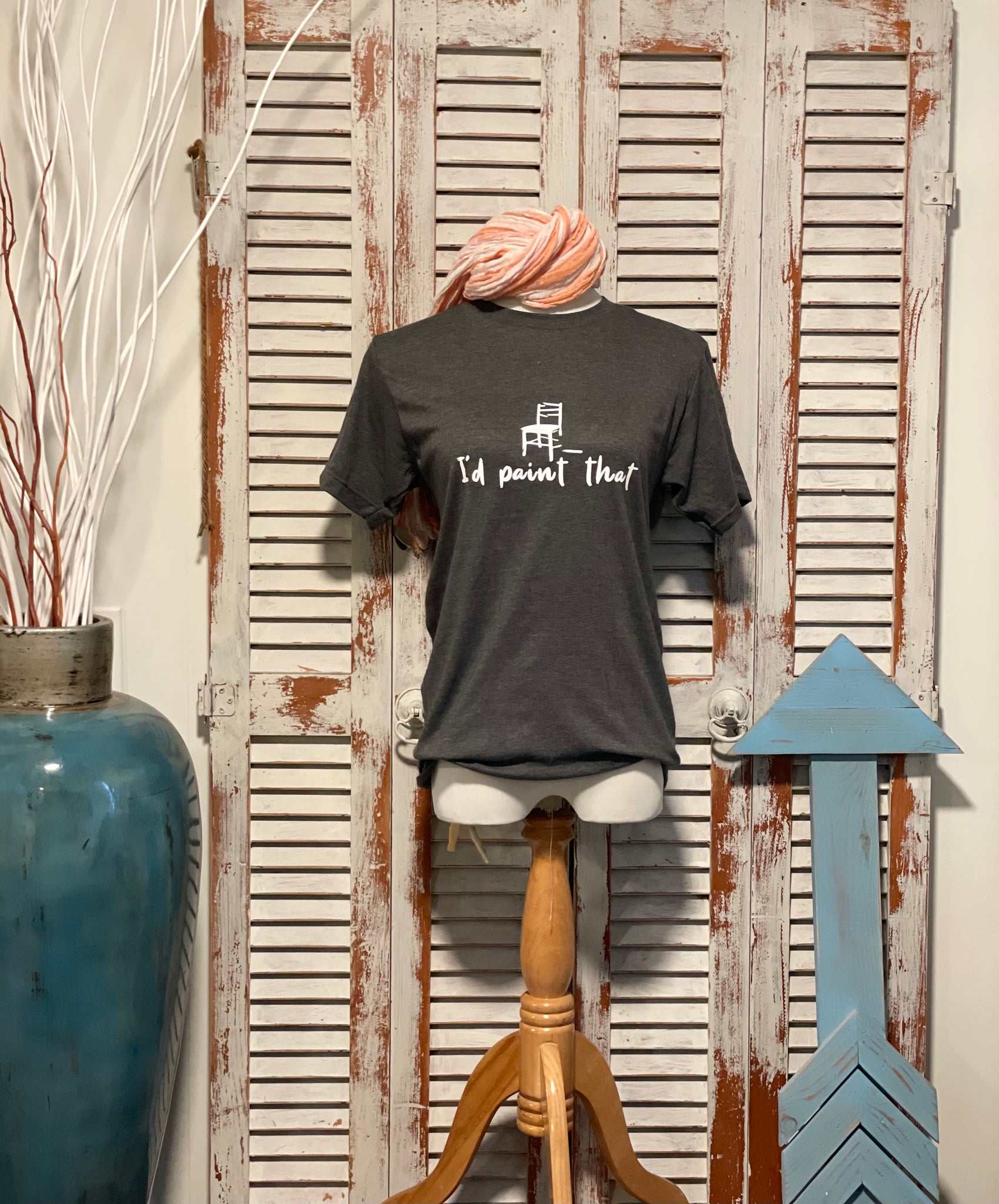 Furniture Refinishing Humor T-shirt - Heather Charcoal
