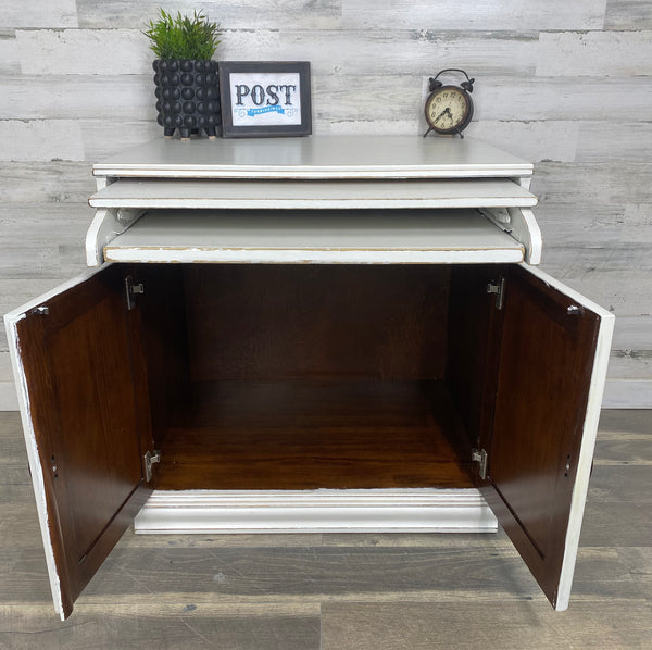 Cabinet W/ Pull Out Desk