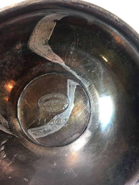 Hartford Sterling Co. Quadruple Plated Silver Tea Pot
