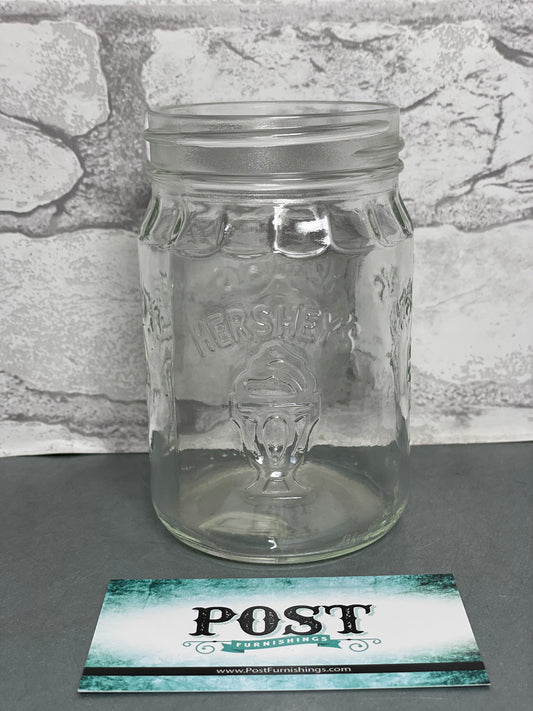 Hersheys Glass Jar