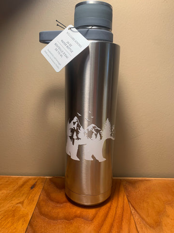 Williams Sonoma 24oz Stainless Steel Water Bottle