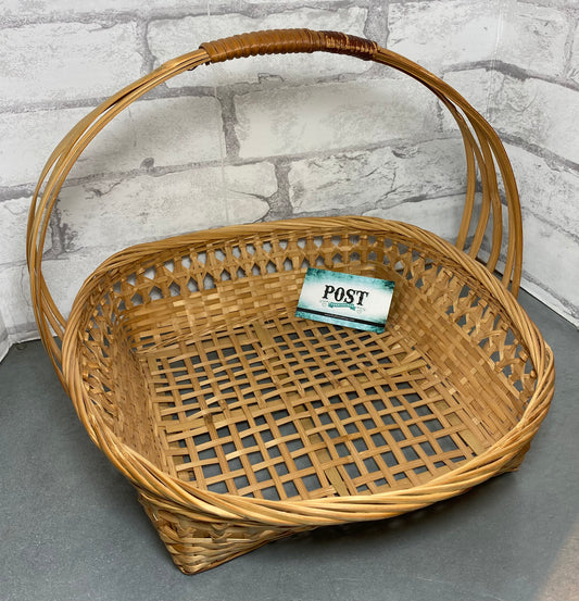 Large Square Wicker Basket