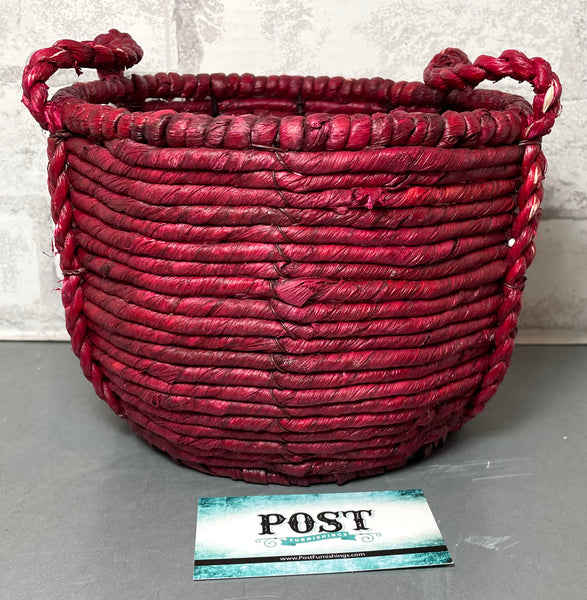 Rustic Red Basket
