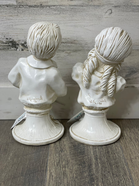 Matching Statues