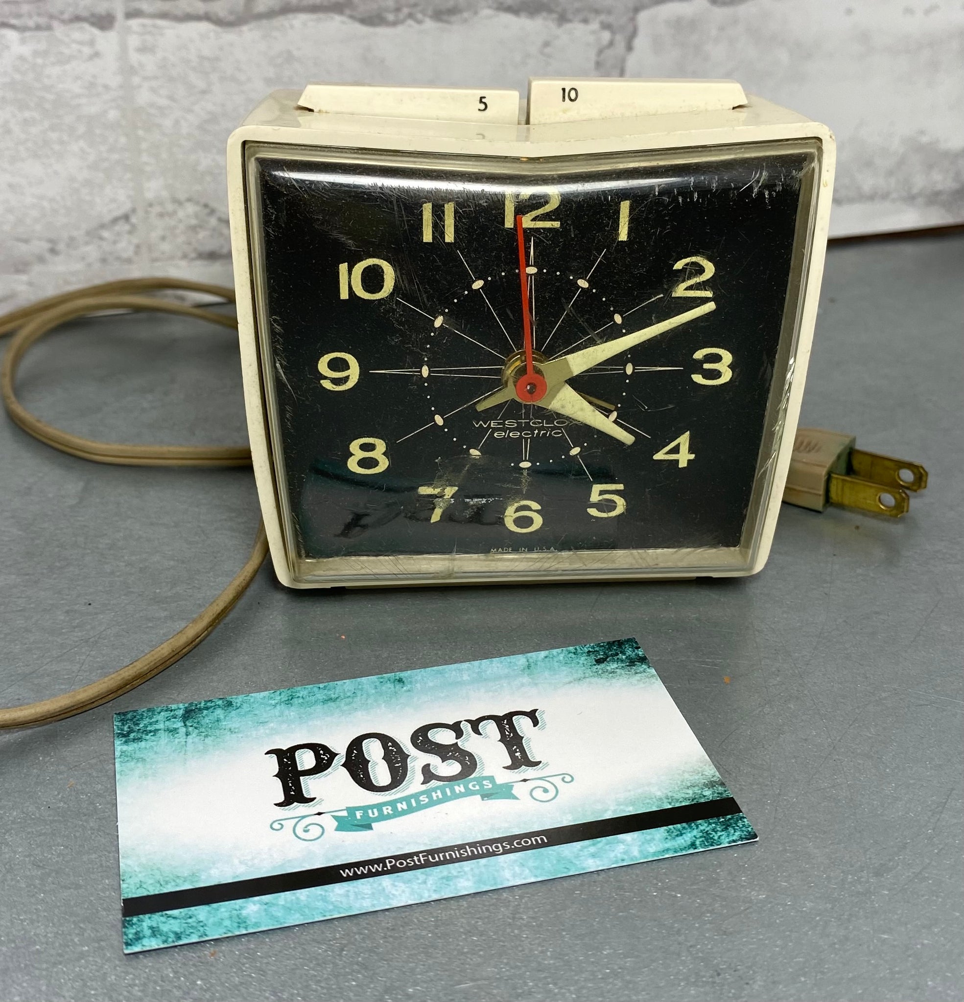 Vintage ‘Westclox’ Alarm Clock