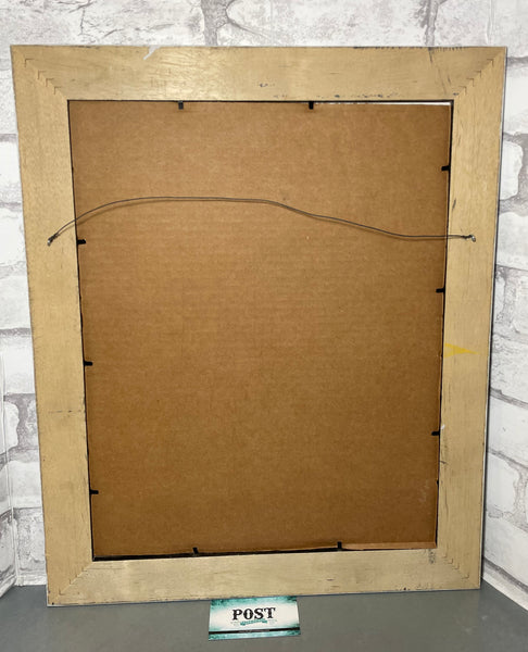 White Distressed Picture Frame