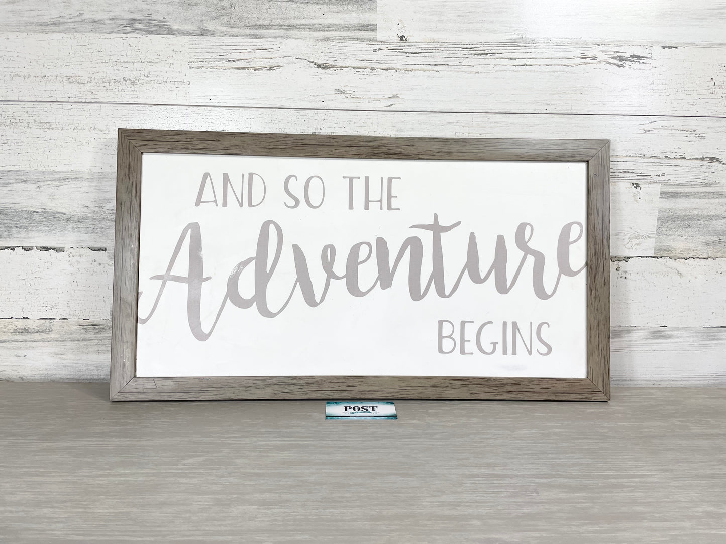 “Adventure” Wall Decor