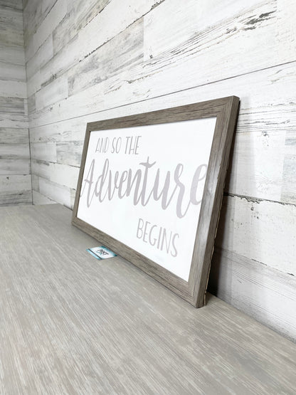 “Adventure” Wall Decor