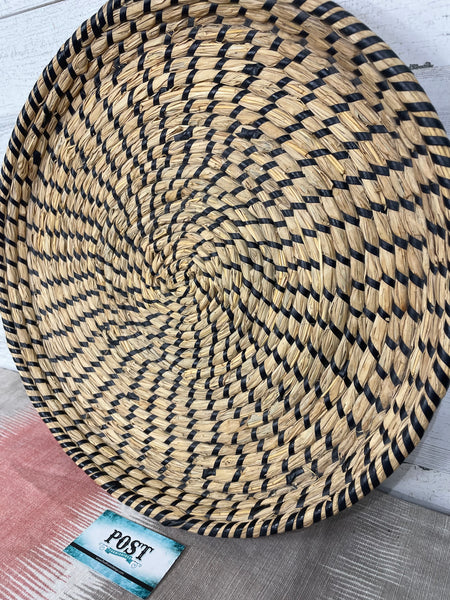 Round Woven Tray/ Wall Art