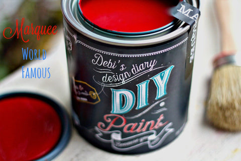 Marquee Red DIY Paint
